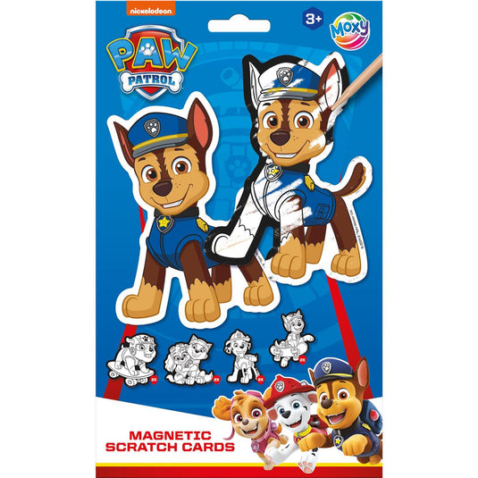 Moxy scratch magneten paw patrol, 12dlg.