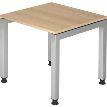 Bach hammerer in hoogte verstelbaar bureau j series eiken 800 x 680 mm