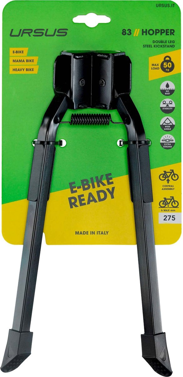 Load image into Gallery viewer, Ursus dubbele standaard hopper zwart 275mm blister
