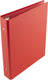 Kangaro ringband - a5 - 17-rings - o-mechaniek - 19mm - rood
