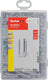 Fischer profibox – plug sx plus 6, 8 en 10 met schroeven | 210 stuks in stevige opbergbox