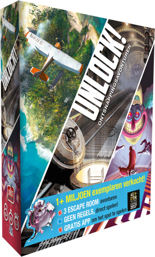 Asmodee unlock! ontsnappingsavonturen