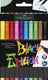 Faber-castell brushpennen - black edition - 10 kleuren in karton etui - fc-116451
