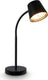 B.k.licht biwo - oplaadbare tafellamp - draaibaar - snoerloze lamp - dimbaar bureaulamp - warm wit licht - 38.5 x 13 x 23 cm - zwart