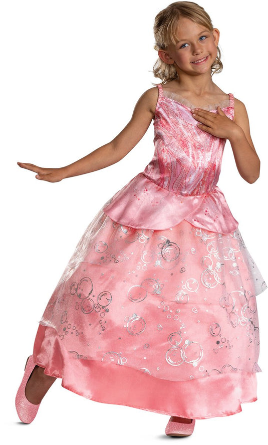 Disguise - glinda roze jurk classic kinderkostuum m (7-8 jaar)