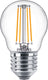 Philips led philips corepro ledluster e27 kogel filament helder 4.3w 470lm - 827 zeer warm wit