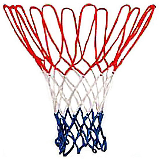 Engelhart basketbalnet rood wit blauw (los net)