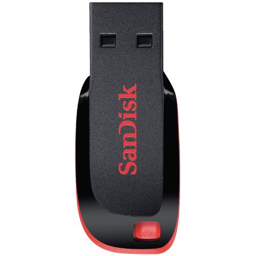 Ty usb stick sandisk cruzer blade 128 gb zwart