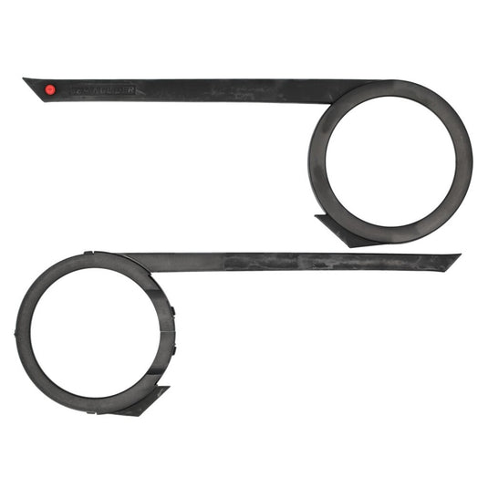 Fietskettingscherm - Zwart, 38 tands, zelfdragend, weinig onderhoud