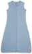 Lodger hopper - hydrofiele slaapzak baby - blauw - 0.3 tog - 80cm - biologisch katoen - zomerslaapzak babyslaapzak