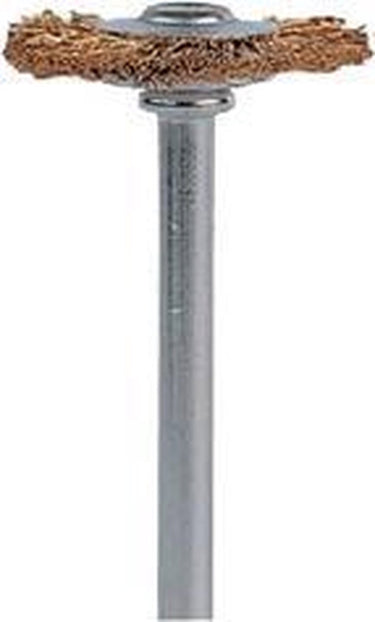 Dremel 535 messing borstel - werk-ø 19,0 mm - 2 stuks