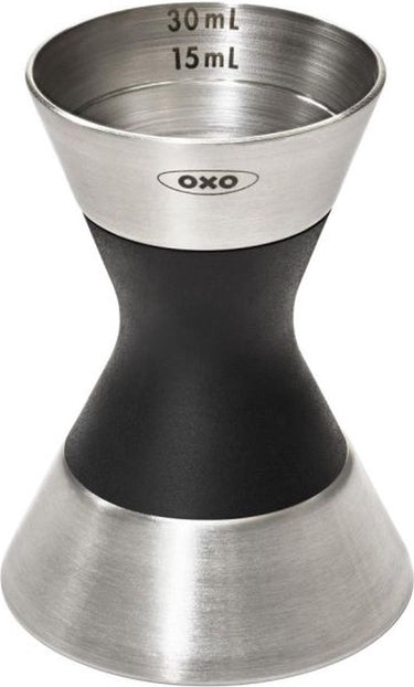 Oxo - jigger - steel - tweezijdig