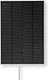 Nedis zonnepaneel - 5.3 v dc - 0.5 a - usb type-c - kabellengte: 3.00 m - accessoire voor: wificbo32wt wificbo33wt wificbo51wt