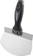 Wolfcraft - troffel rond - kuipspatel rvs - emmer specie stuc kuip spatel - 4034000