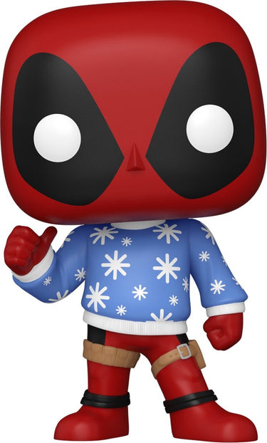 Marvel funko deadpool - holiday pop! deadpool 9 cm verzamelfiguur - multicolours