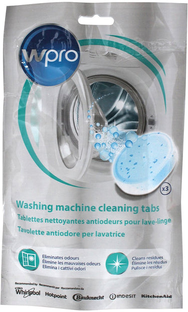 Wpro wasmachine reinigingstabletten 3 stuks