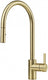 Franke eos neo - keukenkraan fc 0045.504 met uittrekbare vuistdouche, goud 115.0681.244