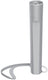 Hama zaklamp - fl120 - 120lm - incl. 2x aa batterijen - alumimium - 3 standen - zilver