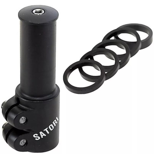 Stem extender Satori 1-1/8" - black