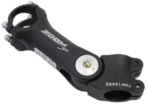 Stem adjustable ahead zoom matt black d=11/8 l=90mm 31.8mm