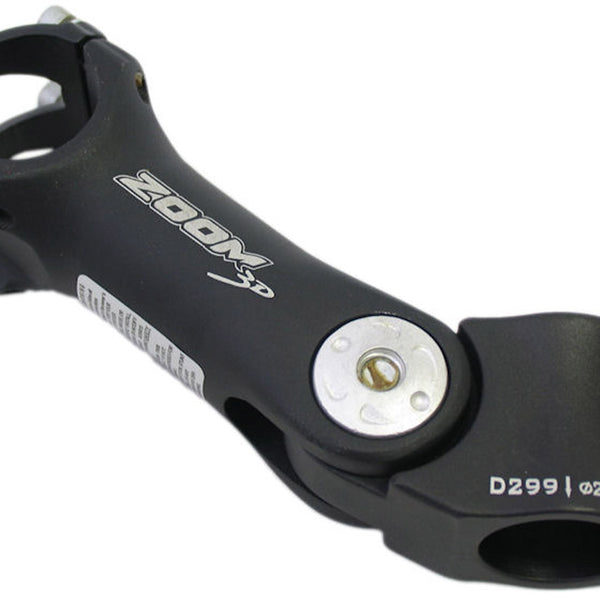 Stem adjustable ahead zoom matt black d=11/8 l=90mm 31.8mm