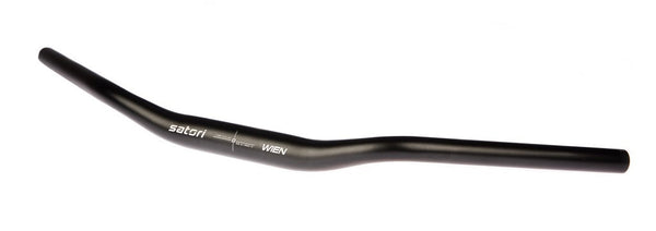 Handlebar Wien Ø31.8/B=640mm, bent 35° - matt black