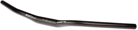 Handlebar satori noirette 31.8mm matt black 630mm (e-bike)