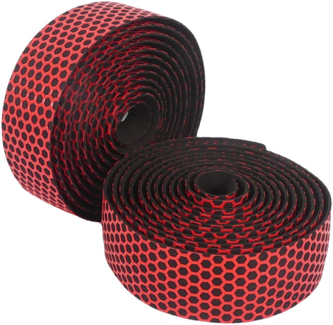 Handlebar Tape Edge Silicon anti-slip - red