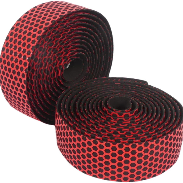 Handlebar Tape Edge Silicon anti-slip - red