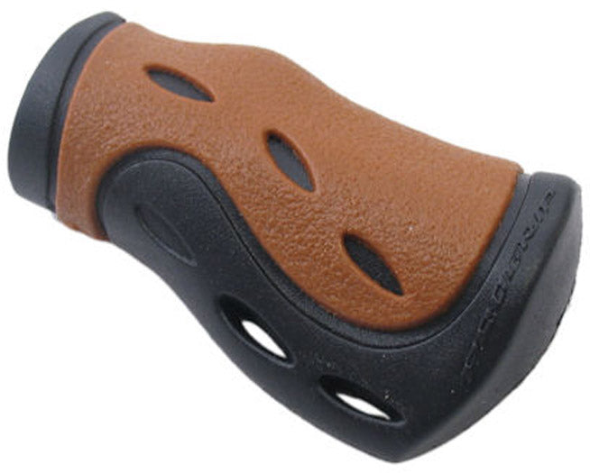 Handle Ergonomic-Gel Short-model Black/Brown