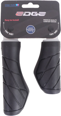 Grip set Edge Urban 135/95mm - black