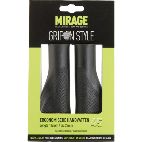 Mirage grip set grips in style 132/132mm black