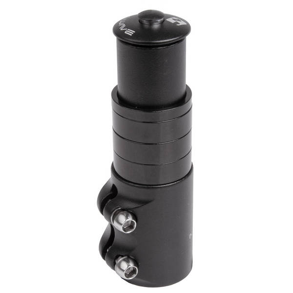 height adapter 28.6 / 115 / 28.6 mm black