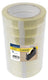 Raadhuis plakband - 25mm x 66m - pp transparant - krimp a 8 rollen - rd-351354-8