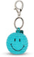 Bon ton toys smiley® - sleutelhanger corduroy teal - 4.5 cm