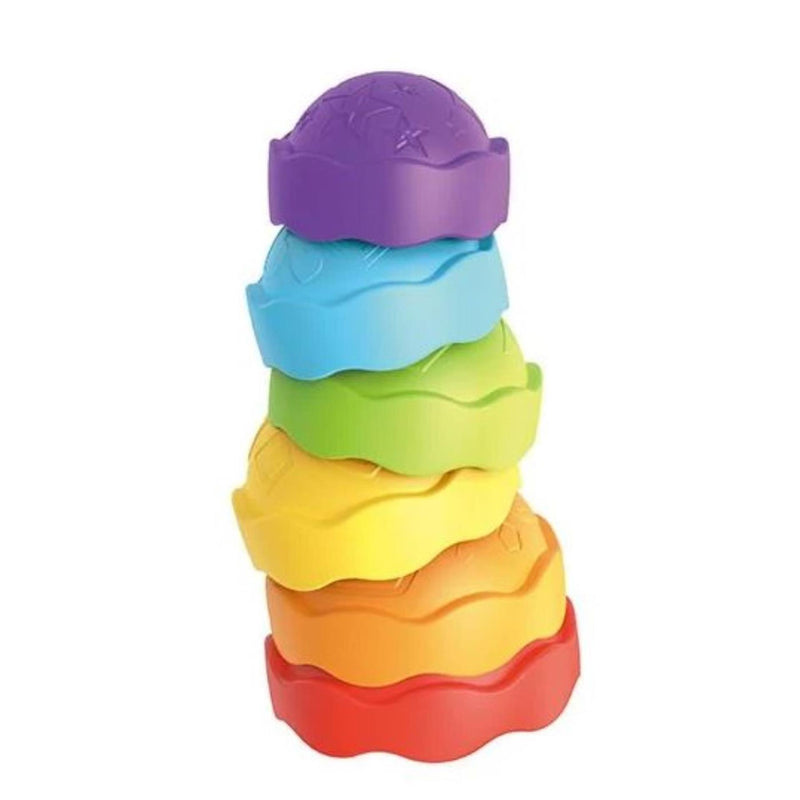 Load image into Gallery viewer, Toi-toys toi toys little stars baby stapeltoren cake 6-delig
