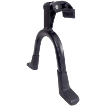 Edge middenstandaard 28 double 2-poot 30cm aluminium - zwart