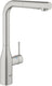 Grohe essence new keukenkraan - uittrekbare handdouche - rvs - 30270dc0