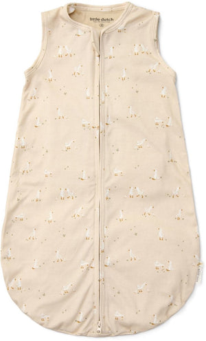 Little dutch slaapzak zomer – beige – maat 90 cm – newborn naturals – little goose