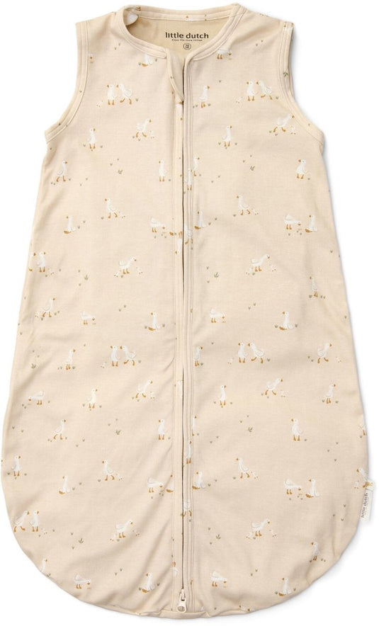 Little dutch slaapzak zomer – beige – maat 70 cm – newborn naturals – little goose