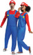 Disguise nintendo - super mario bros, mario elevated kostuum classic volwassenen, maat xs s