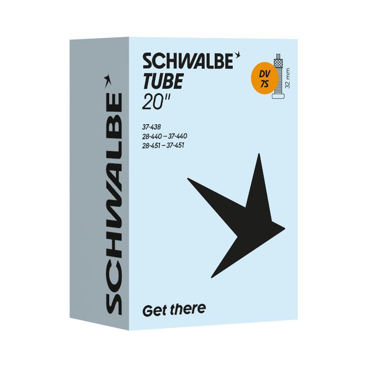 Load image into Gallery viewer, Schwalbe tube #7s 28 37-438 451 dv32
