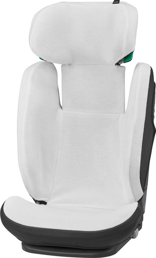 Maxi-cosi zomer autostoelhoes voor rodifix s pro i-size van biologisch katoen - kinderautostoelhoes - natural white