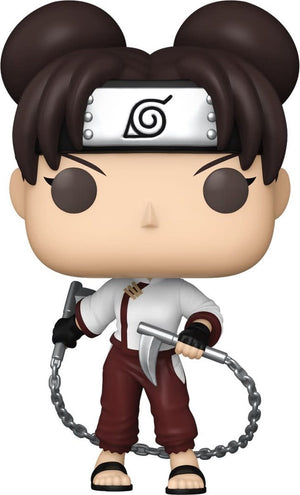 Funko naruto tenten vinyl figuur 1661 pop! meerkleurig pvc - anime, fan merch, tv-series