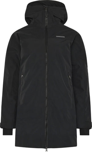 Didriksons marget wns parka dames outdoorjas - black