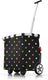 Reisenthel carrycruiser boodschappentrolley - polyester - 40l - dots zwart