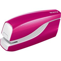Leitz elektrische nietmachine nexxt wow 5566 roze e1