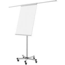 Abi mobiele flipchart bi.silque ea4806136 magnetisch en droog 5 wielen