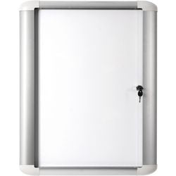 Vitrine bi-office magnetic vt690209760 aluminium afsluitbaar