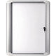 Vitrine bi-office magnetic vt660209760 aluminium afsluitbaar